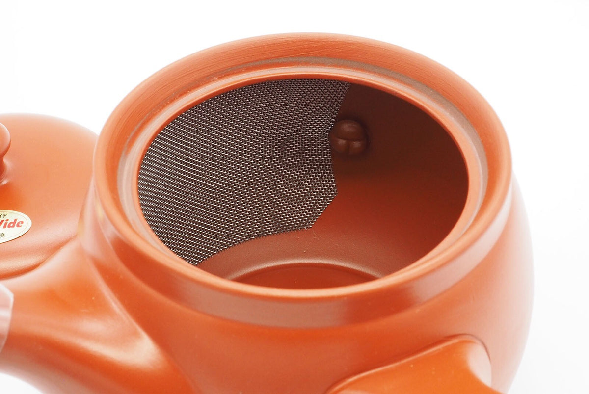 Japanese Tokoname Ware Kyusu Teapot for Daily Use 360ml Made in Japan, Aichi
