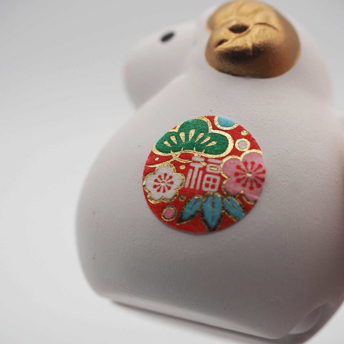 Mini Sheep Zodiac Clay Bell | Yakushigama 2027