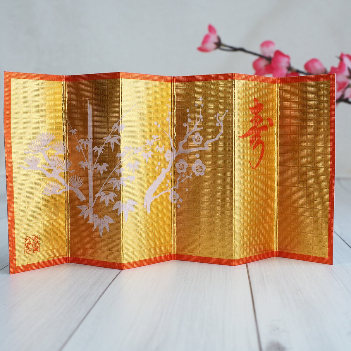Gold and Silver Horse Clay Bell Pair | Yakushigama 2026 Zodiac