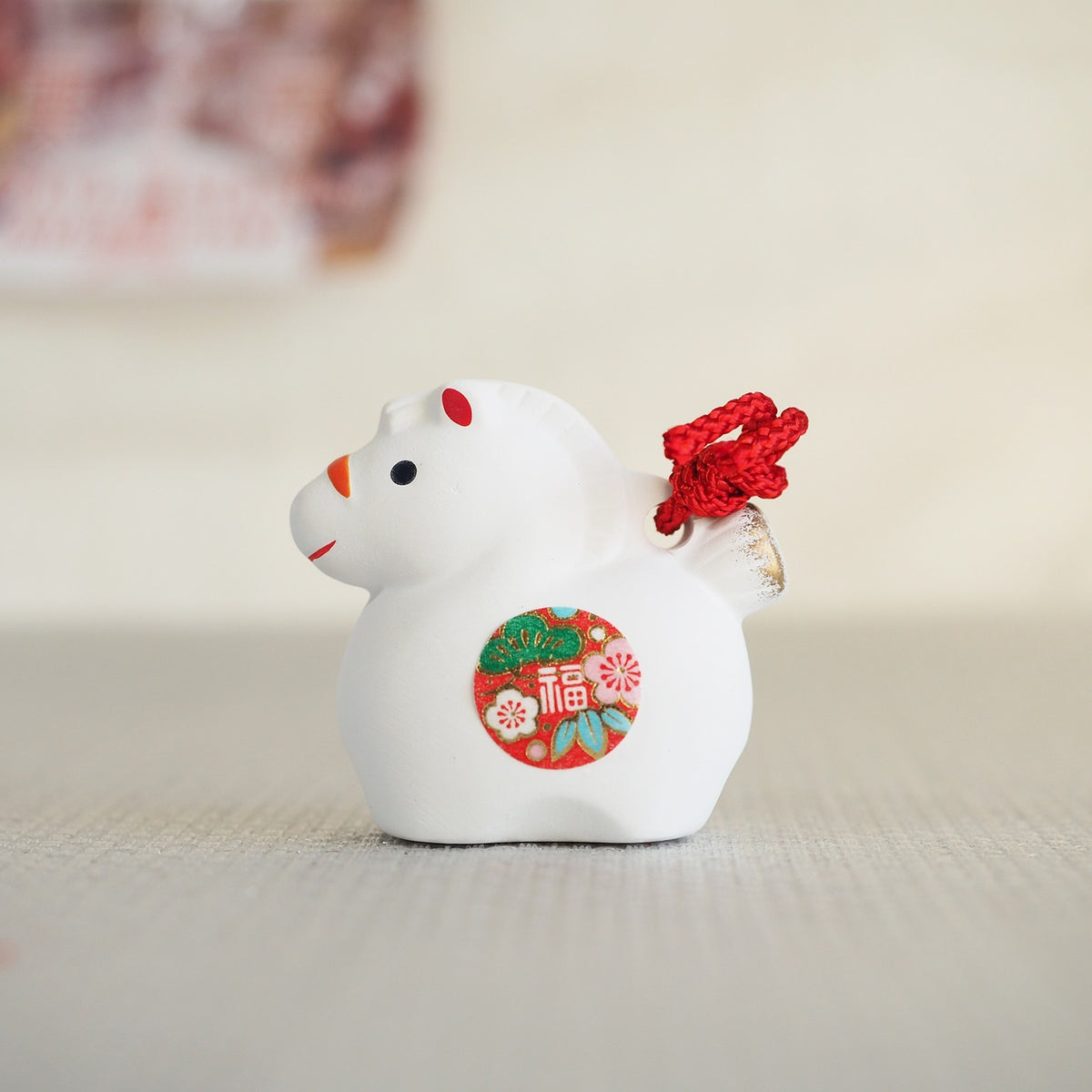 Mini Horse Zodiac Clay Bell | Yakushigama 2026 Zodiac