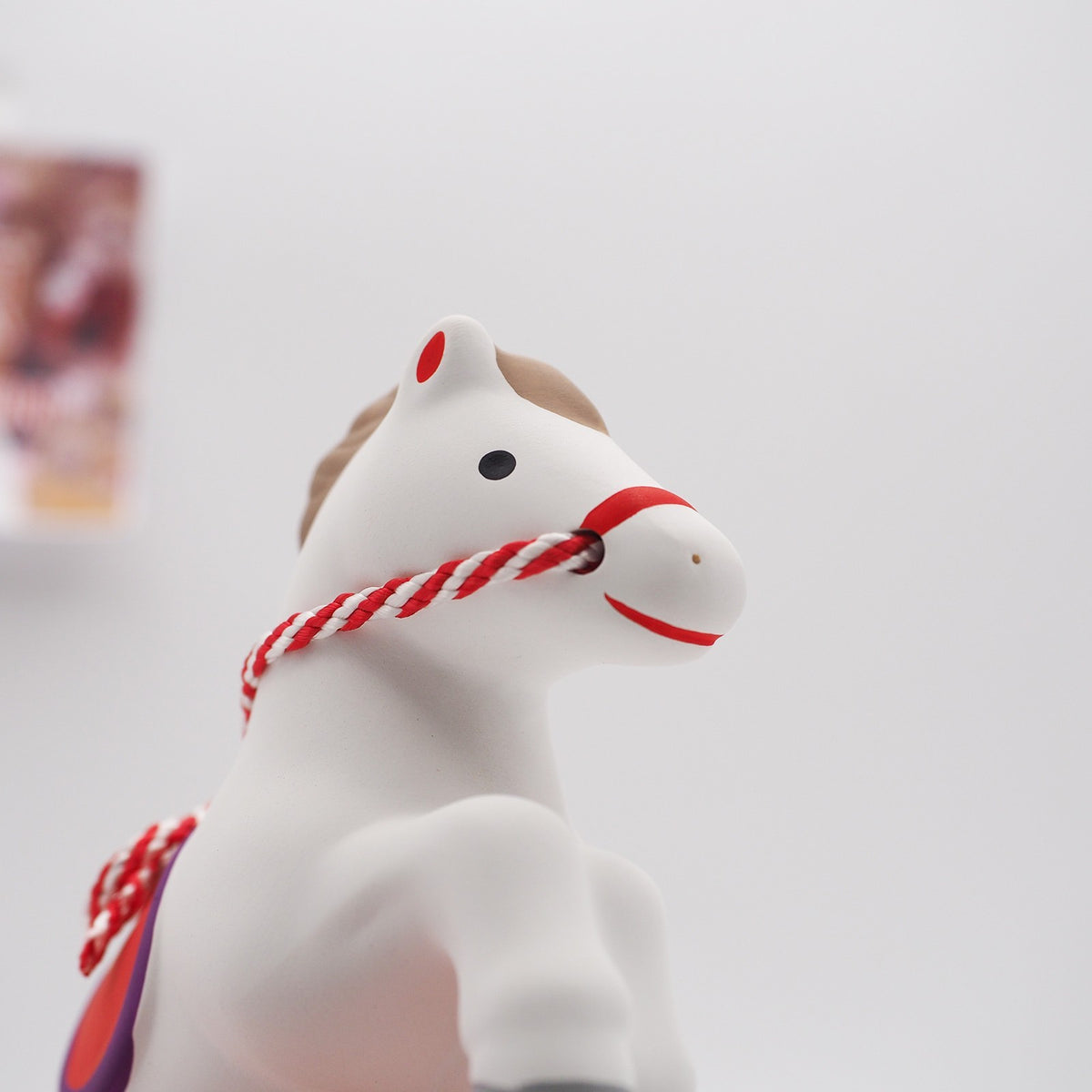Soaring Horse Zodiac Figurine with Display Screen | Yakushigama 2026 Zodiac