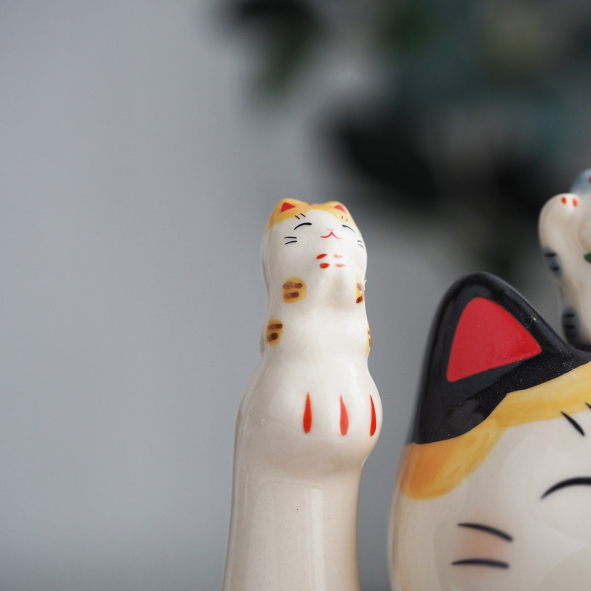 Great Fortune Japanese Lucky Cat Figurine with Lucky Mallet – 5 in Maneki Neko | Yakushigama