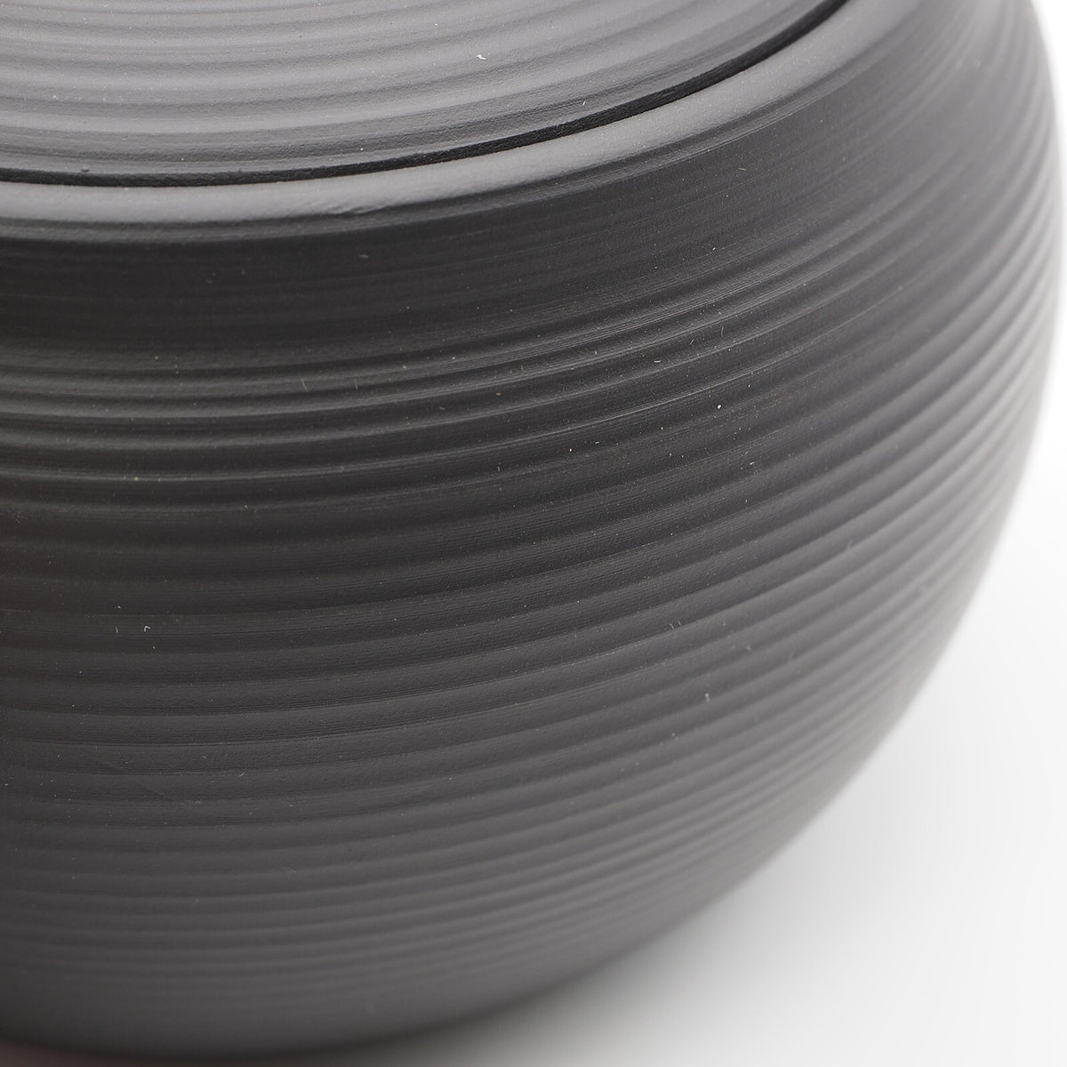 Japanese Tokoname Ware Kyusu Teapot Black Gray Ceramesh 430ml Made in Japan, Aichi
