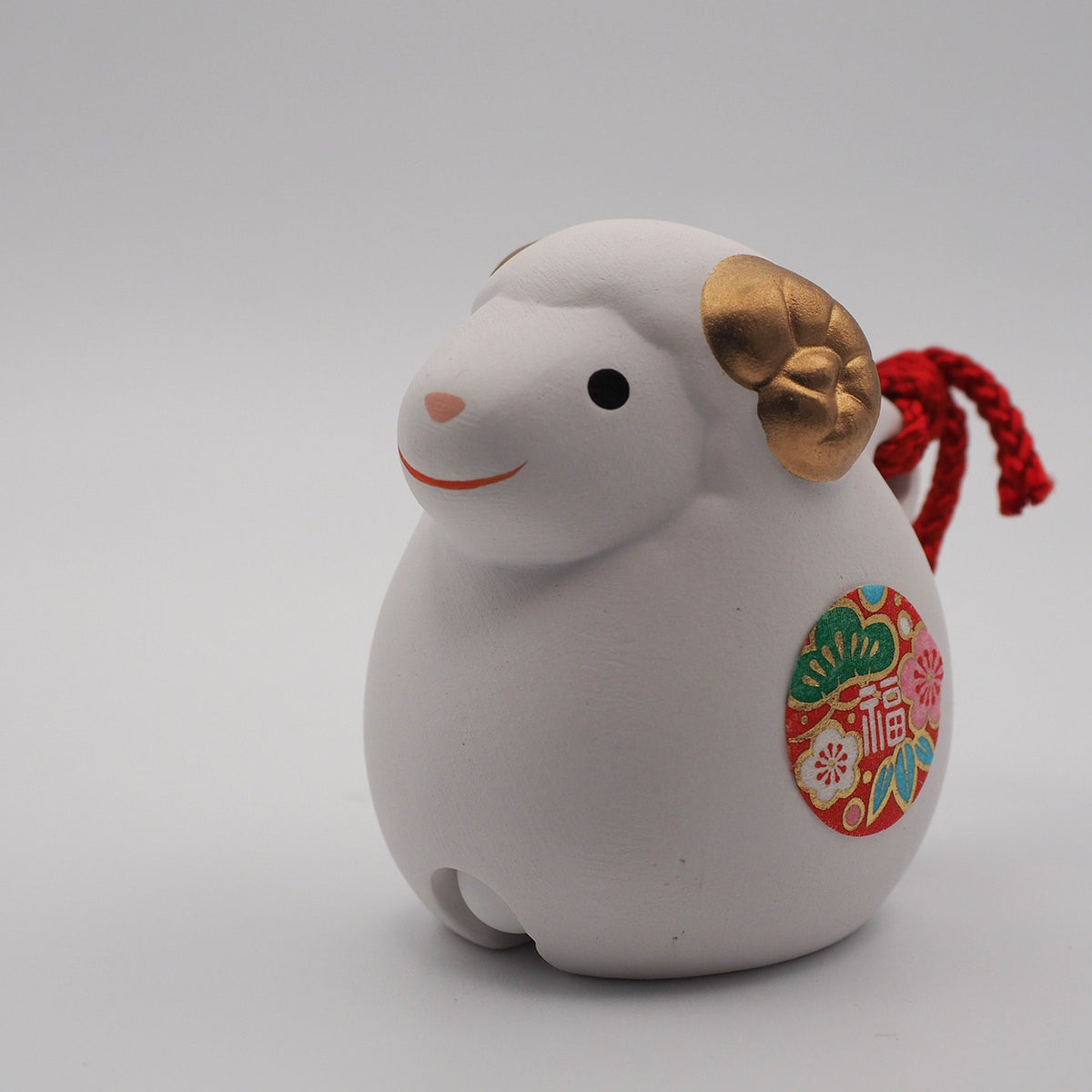 Mini Sheep Zodiac Clay Bell | Yakushigama 2027