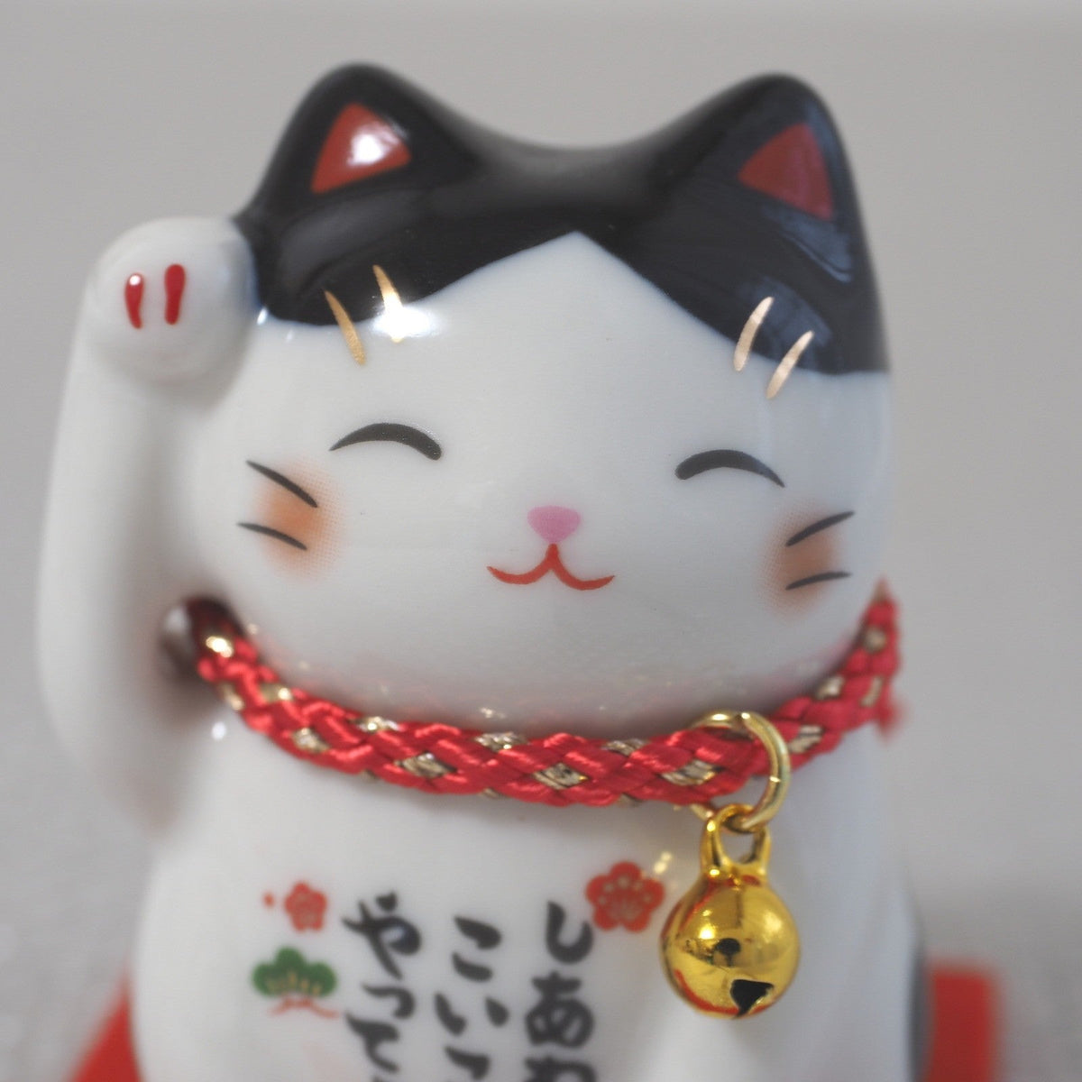 Set of 4 Japanese Lucky Cats – Calico, Brown Calico, Tuxedo & Orange Tabby | Yakushigama