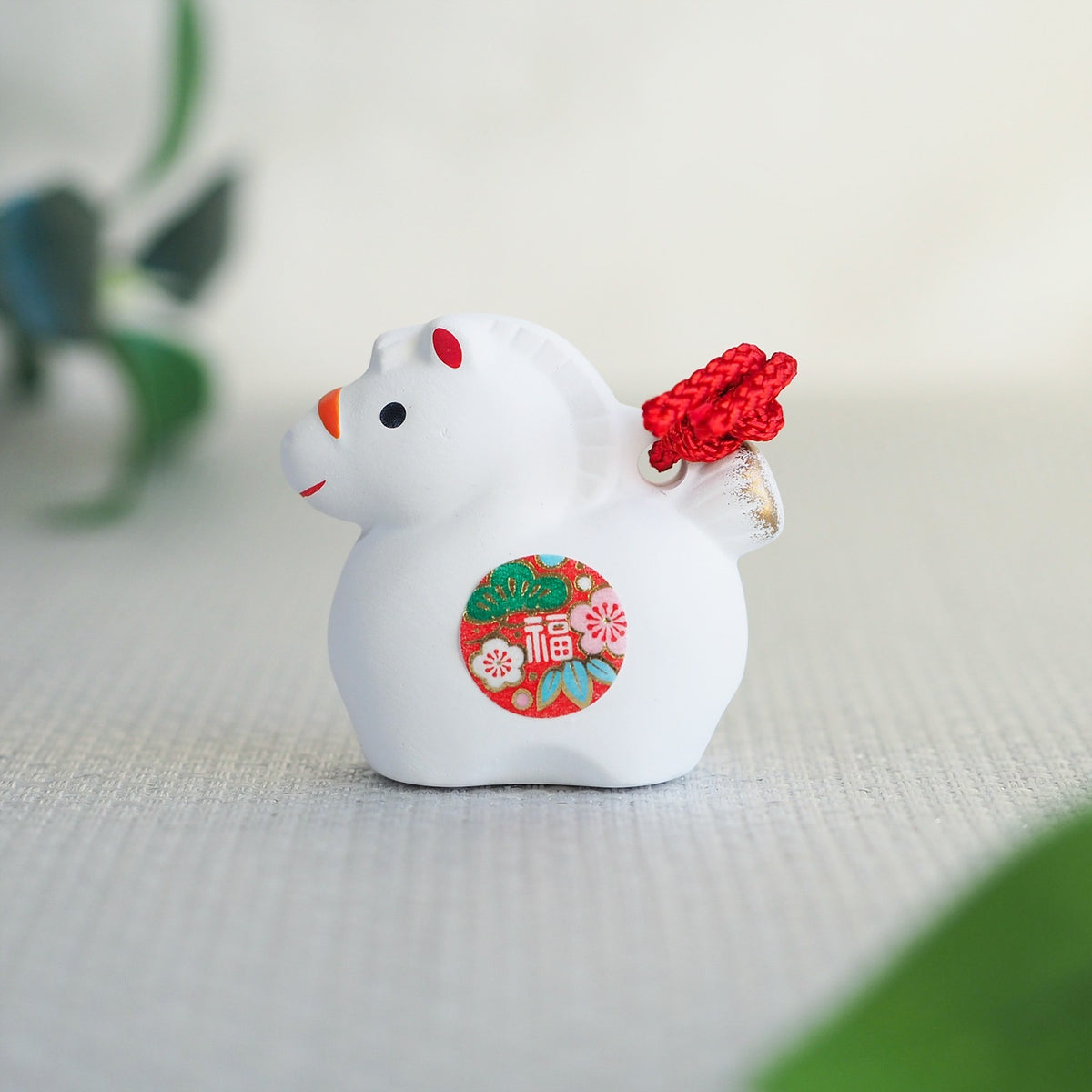 Mini Horse Zodiac Clay Bell | Yakushigama 2026 Zodiac