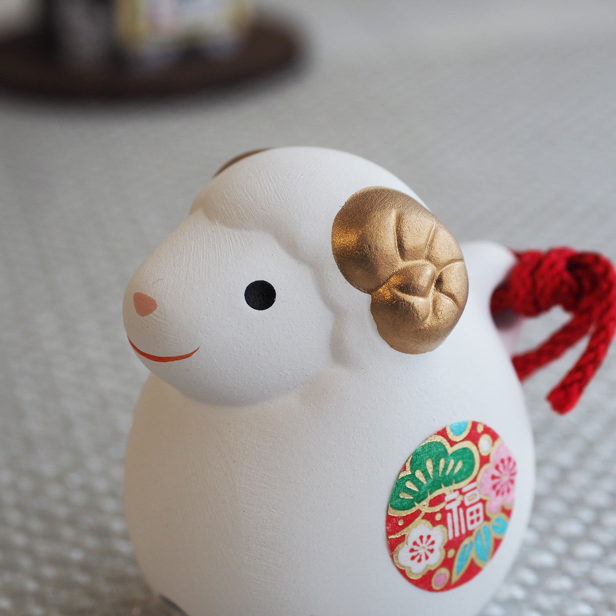 Mini Sheep Zodiac Clay Bell | Yakushigama 2027