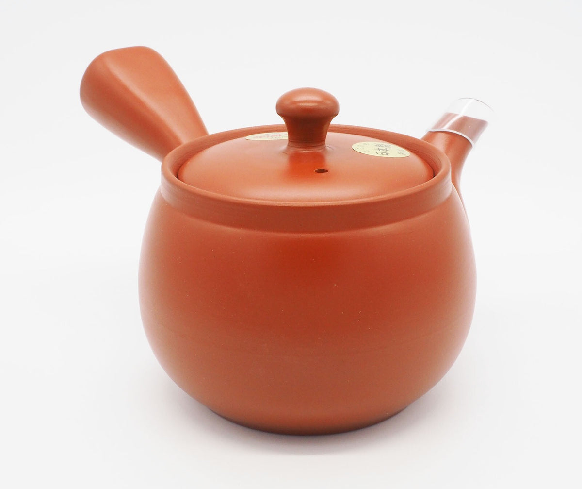 Japanese Tokoname Ware Kyusu Teapot for Daily Use 360ml Made in Japan, Aichi