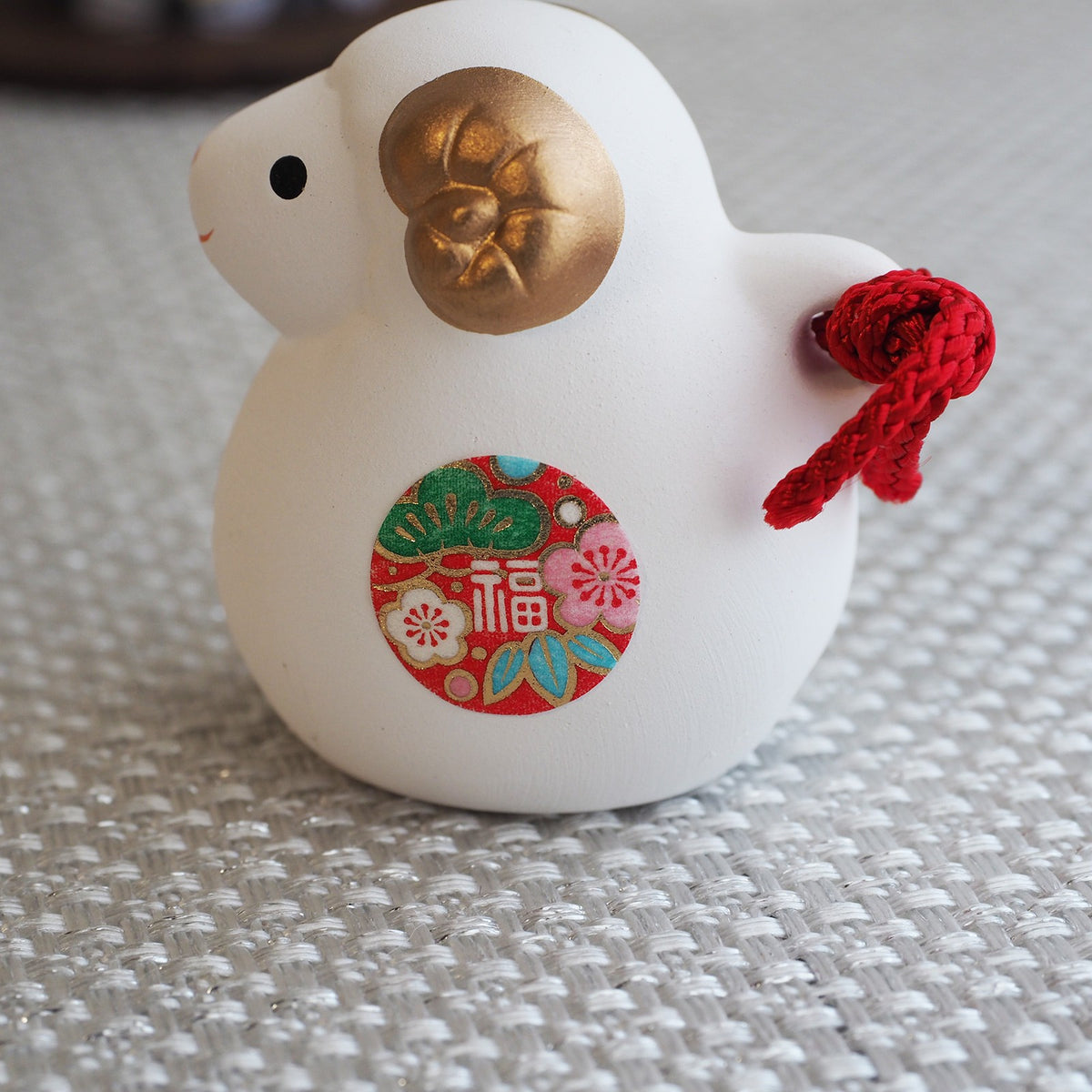 Mini Sheep Zodiac Clay Bell | Yakushigama 2027