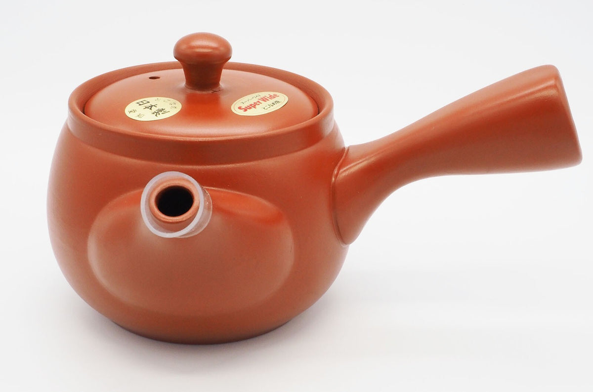 Japanese Tokoname Ware Kyusu Teapot for Daily Use 360ml Made in Japan, Aichi