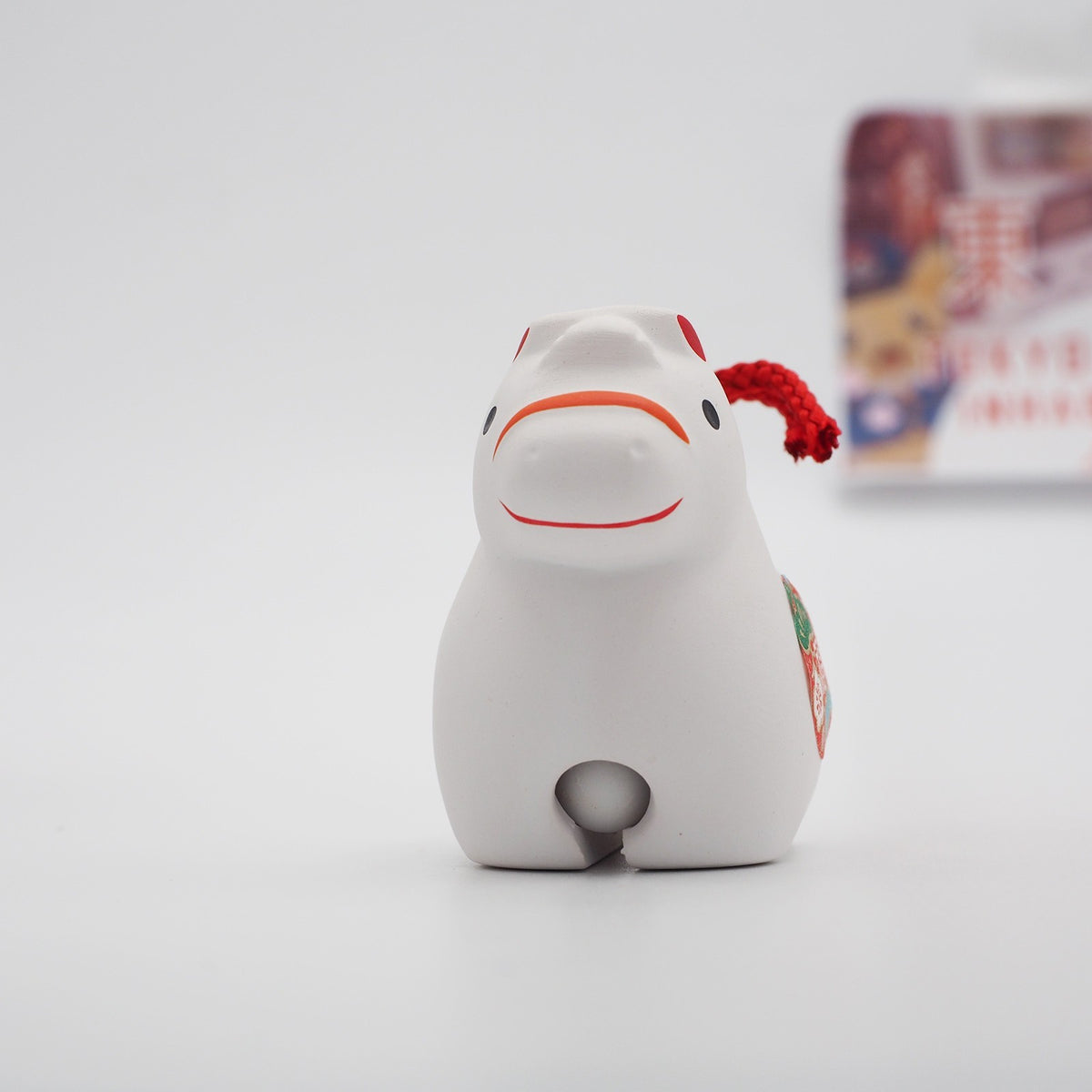 Mini Horse Zodiac Clay Bell | Yakushigama 2026 Zodiac