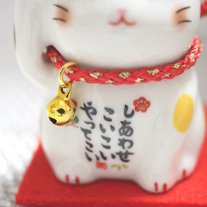 Japanese Lucky Cat Pair – Brown Calico & Calico Maneki Neko | Yakushigama