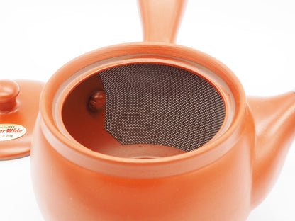 Japanese Tokoname Ware Kyusu Teapot for Daily Use 360ml Made in Japan, Aichi