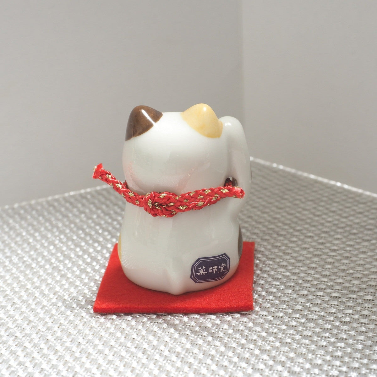 Brown Calico Maneki Neko – Mini Lucky Cat - Yakushigama
