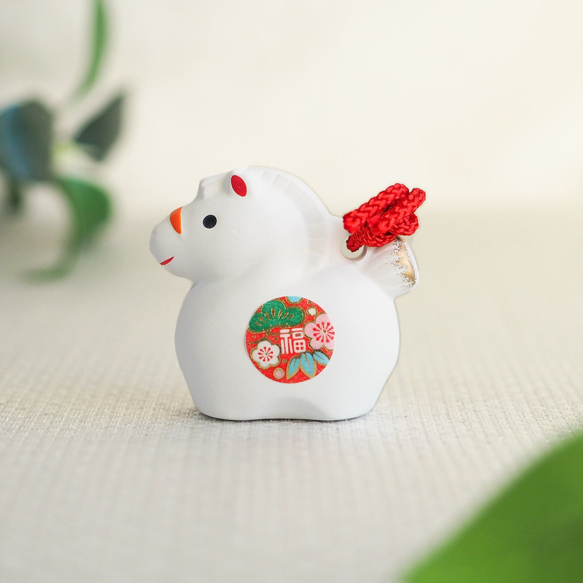 Mini Horse Zodiac Clay Bell | Yakushigama 2026 Zodiac