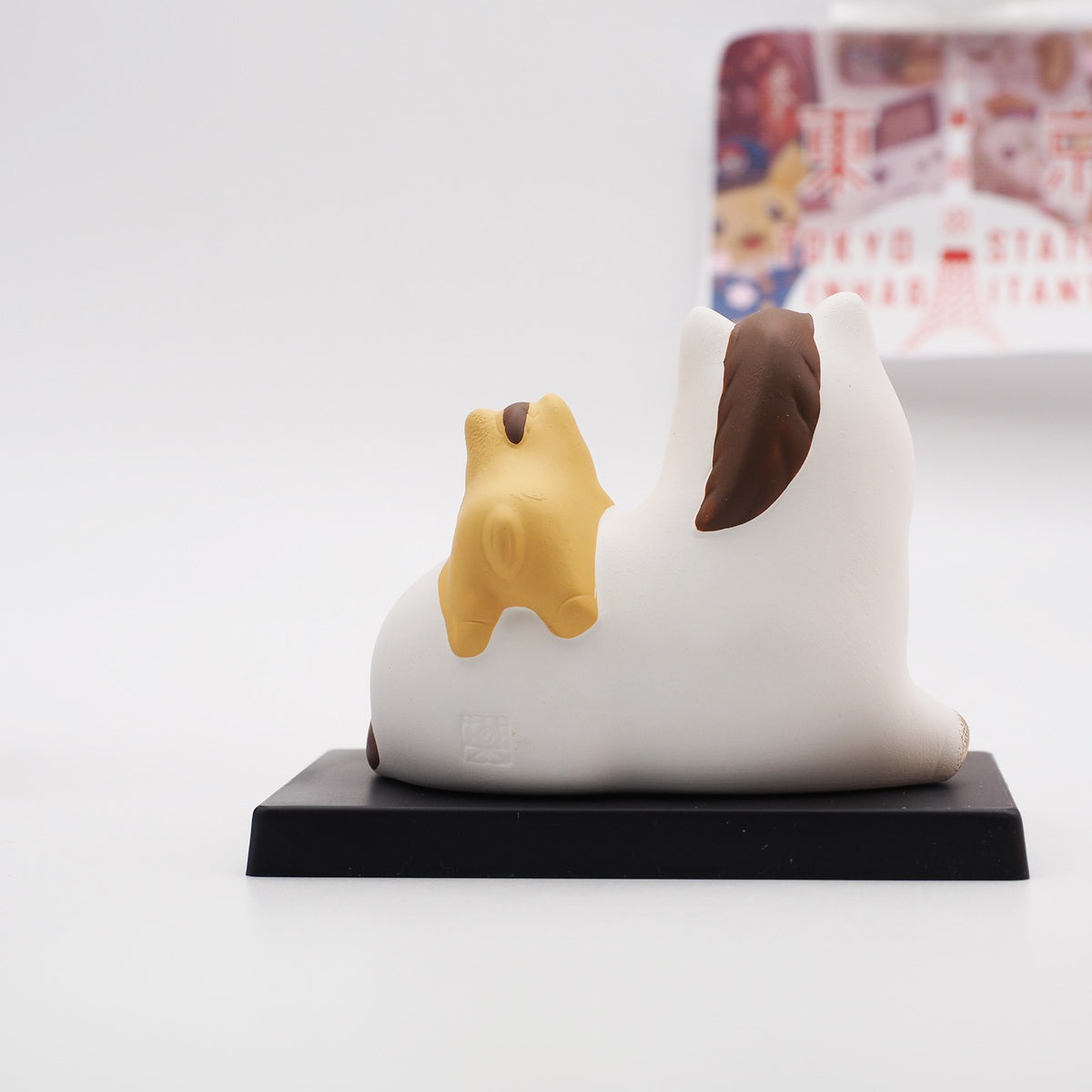 Horse and Foal Zodiac Figurine with Display Screen | Yakushigama 2026 Zodiac
