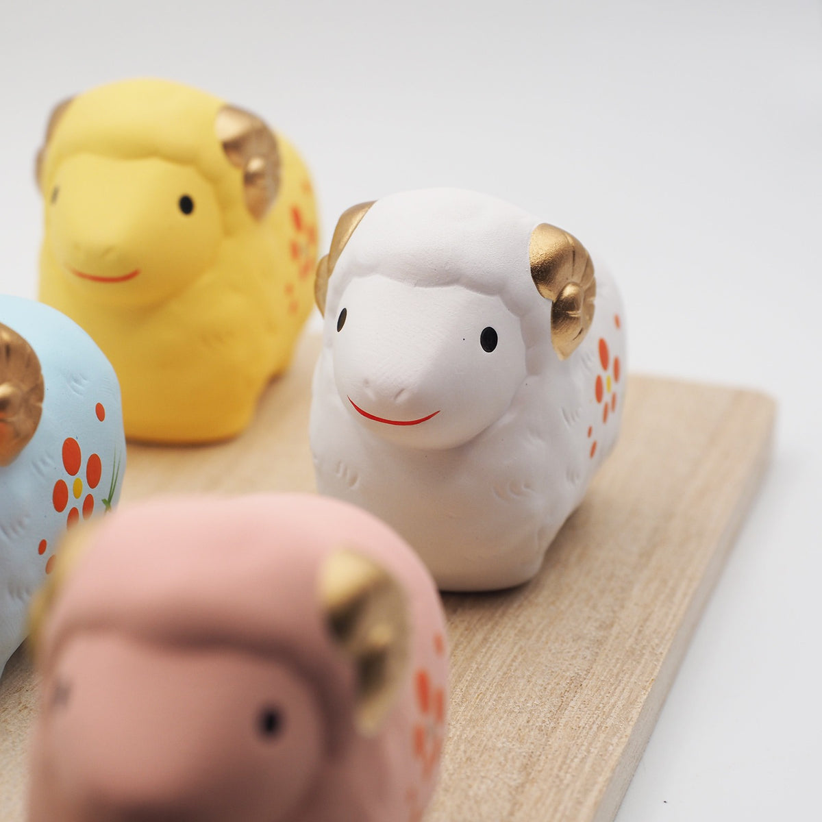Pastel Sheep Zodiac Figurine Set of 5 | Yakushigama 2027
