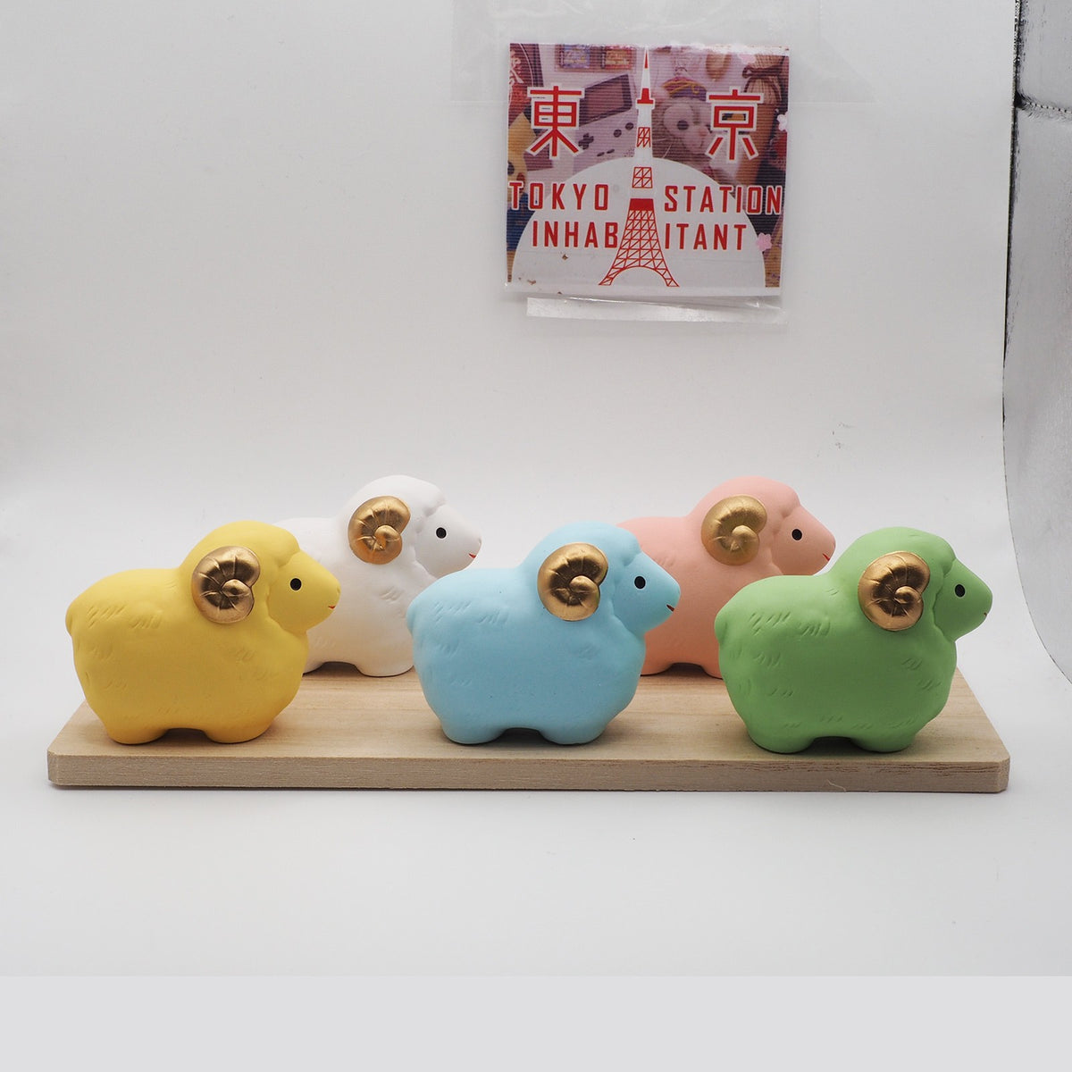 Pastel Sheep Zodiac Figurine Set of 5 | Yakushigama 2027