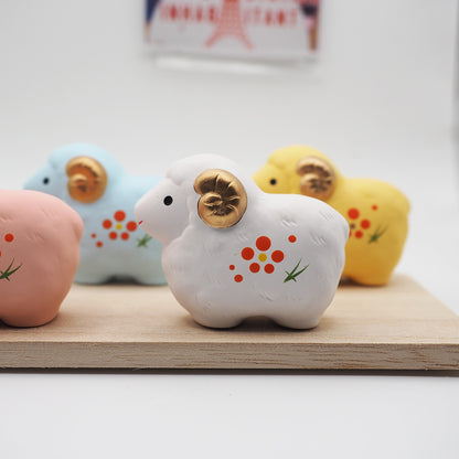 Pastel Sheep Zodiac Figurine Set of 5 | Yakushigama 2027