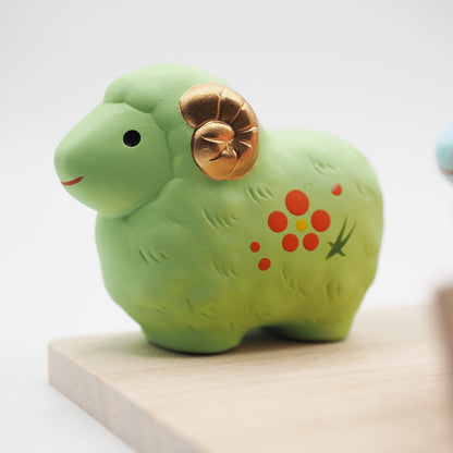 Pastel Sheep Zodiac Figurine Set of 5 | Yakushigama 2027